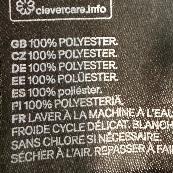 H&M Sheet Long Sleeve Multi Color Floral Print Top - Size 8 - Picture 9 of 9